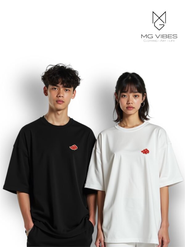 Camiseta Oversize Akatsuki Naruto Unisex