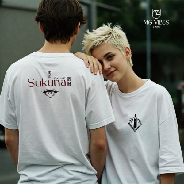 Camiseta Oversize Sukuna minimalist Unisex