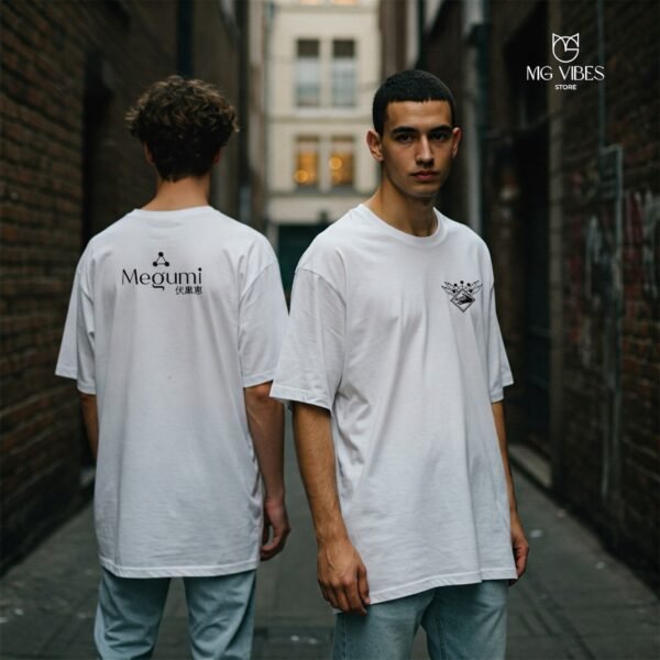 Camiseta Oversize Megumi minimalist Unisex