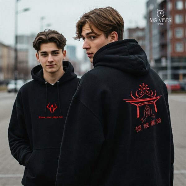 Hoodie bordada Sukuna Dominio