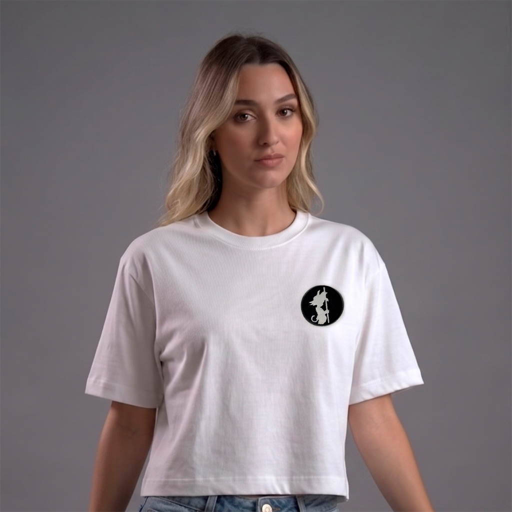 Blusa Crop top DBZ Minimalist