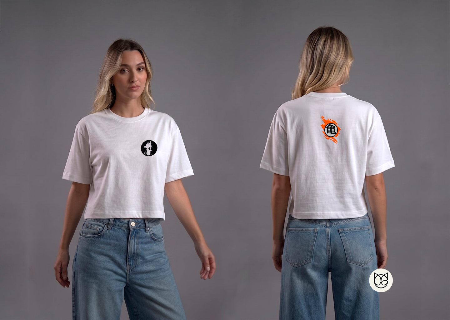 Blusa Crop top DBZ Minimalist - Image 2
